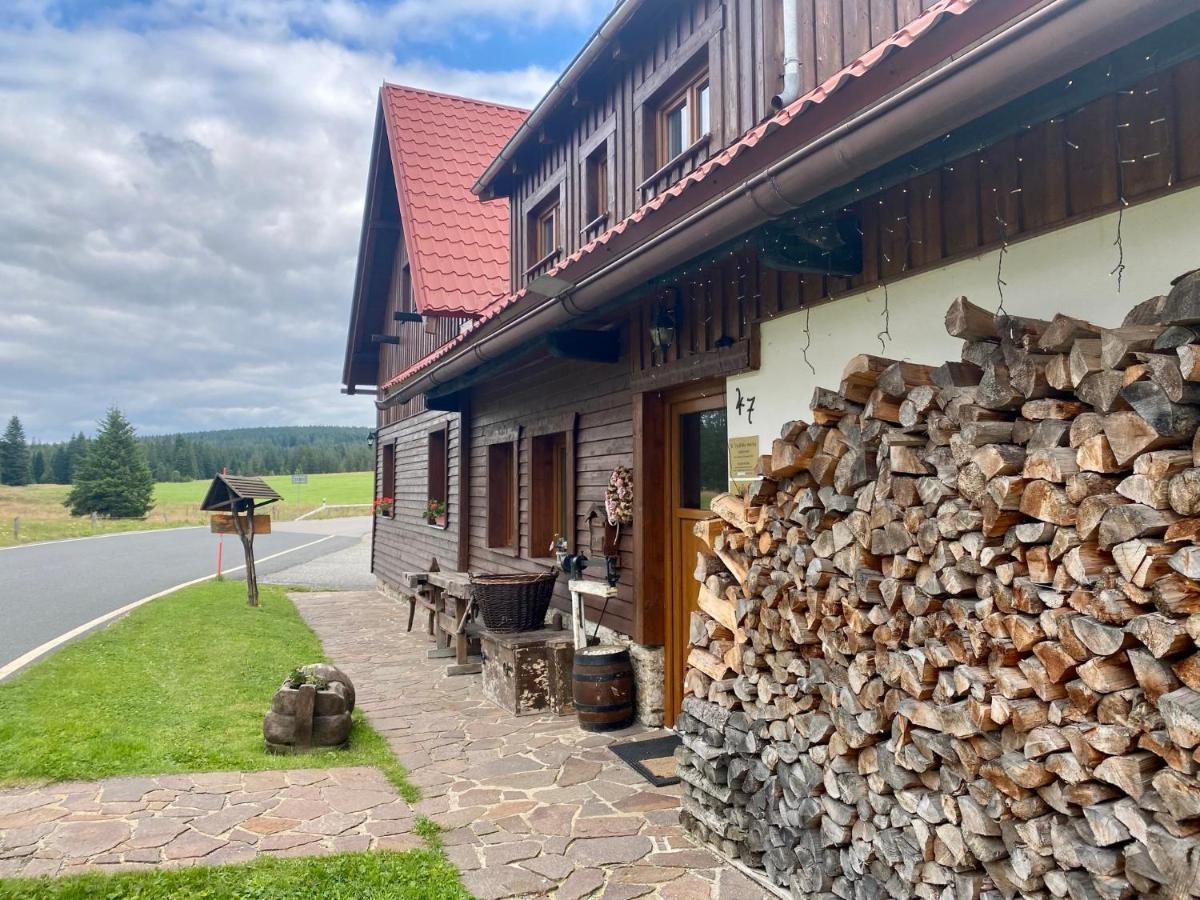 Ubytování u Vydřího mostu Horska Kvilda Exteriér fotografie